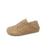 Sapatos Birkenstock Retrô para Mulheres Outono e Inverno 2025 Novos Planos Moda Versátil Casual Sapatos de Treinamento Alemães com Cadarço Solado Macio Sapatos Únicos