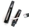Tubo de Gloss Labial Yueshunxing, Tubo Quadrado de Gloss Labial Preto Brilhante, Material de Embalagem para Tubo de Gloss Labial de 3,5ml, Tubo Vazio Transparente para Brilho Labial