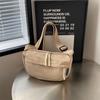 2026 Bolso Sencillo para Mujer, Bolso Cruzado para Hombres y Mujeres, Bolso Versátil Informal tipo Bollo, Bolso de Hombro Pequeño Ligero Estilo Coreano para la Universidad