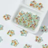 Populares Cuentas de Vidrio de Lunares Coloridos de 12 mm para Manualidades, Cuentas Redondas Perforadas Sueltas, Material de Cuentas, Accesorios para Pendientes, Colgantes, Joyería