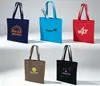 Bolsa de Lona Personalizada Pode Imprimir Logo Bolsa de Algodão Bolsa Tote Personalização Bolsa com Cordão Bolsa Ecológica Bolsa de Lona Personalização