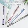 Cuchillo de utilidad pequeño y portátil Herramienta de cuchillo de acero inoxidable Papelería de oficina de metal Cortador de papel manual multifuncional