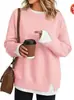 Estación Independiente Europea y Americana Transfronterizo Amazon Nuevo Estilo Falso Dos Piezas Sudadera con Capucha Casual Holgada de Manga Larga para Mujer