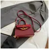 Bolsa Satchel Kelly de Textura de Luxo para Mulheres 2025 Nova Moda Outono e Inverno Versátil Roupa de Trabalho Exquisita Bolsa de Ombro Único Transversal