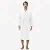 Roupão Masculino Europeu Plus Size Transfronteiriço, Qualidade Cinco Estrelas de Hotel, Algodão Espesso, Absorvente, Roupão de Banho Adulto