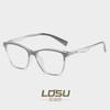 Armazón de Gafas Ojo de Gato TR90 Retro Luz Anti-azul Artefacto para Hacer Cara Lisa El Armazón Puede Equiparse con Armazón de Gafas para Miopía Europeo y Americano 8404