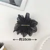 Pasador de Flor de Gasa Francesa Pinza de Resorte Pinza para la Parte Trasera de la Cabeza Pinza para Cola de Caballo Accesorios para el Cabello de Uso General Pinza Estilo Ins Pinza para el Cabello Pinza para el Cabello