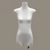 Loja de Roupas Estilo Coreano Corpo Plano Peito Plano Modelo Adereços Vestido de Casamento Feminino Meio Corpo Falso Feminino Suporte de Exibição para Vitrine