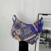 Bolso Ins Estilo Étnico Combinable Bolso de Hombro para Estudiante de Gran Capacidad Casual Estilo Japonés Nuevo para Mujer 2025 Bolso Bandolera