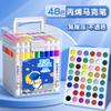 Rotulador acrílico lavable, color opaco, apilable, resistente al agua, de secado rápido, pintado a mano, para pintar con acuarela, libro de pintura al por mayor