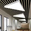 Lámpara de araña triangular creativa Cafetería de Internet Gimnasio Lámpara de modelado LED Oficina Centro comercial Lámpara de estilo industrial Lámparas de ingeniería