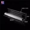 Suporte de Exposição de Estante para Armazenamento de Presilhas de Cabelo Acrílico Caixa de Armazenamento para Fabricante de Presilhas Caixa de Armazenamento para Acessórios de Cabelo e Joias Organizador de Presilhas de Cabelo Estilo Antigo