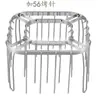 Acero Inoxidable de Grado Alimenticio 304 Parrilla Freidora de Aire Parrilla Horno Rack para Brochetas Rack Especial para Barbacoa Rack para Estufa de Alcohol