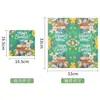 Servilletas Impresas de Feliz Pascua Amazon Servilletas de Papel Desechables Comerciales Suministros de Decoración para Fiesta de Pascua