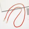 Correa de Bolso de Venta Caliente Cadena de Cuero Cruzada Accesorios de Bolso de Verano Correa de Hombro DIY Cordón para Teléfono Móvil Cadena Pequeña Fragante para Teléfono Móvil