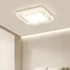 Lámpara de techo para sala de estar color crema, moderna y sencilla, nueva lámpara de pasillo, espectro completo, protección ocular, paquete para toda la casa