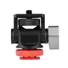 Adaptador de Parafuso para Tripé de Liga de Alumínio Mini Sapata Fria Gimbal Caracol para Monitor Universal Acessórios de Câmera para Fotografia