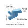 Extensor de Grifo a Prueba de Salpicaduras Conector de Extensión para Fregadero Dispositivo de Guía de Agua de Silicona a Prueba de Salpicaduras Extensión de Conector para Lavabo