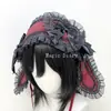 Diadema Estilo Blancanieves Lolita, Collar con Lazo, Lindos Accesorios para el Cabello, Tocado Lolita, Accesorios para Chicas Estilo Japonés