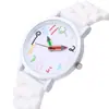 Reloj Digital de Lápiz Colorido de Dibujos Animados Transfronterizo Reloj para Estudiante Reloj Femenino Lindo Color Gelatina Correa de Silicona Reloj de Cuarzo