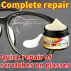 Crema reparadora de rayones para gafas KineShineX, crema pulidora de lentes, cera reparadora de armazón metálico, anti-rayones y anti-desgaste