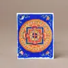 Arena de mineral grueso Thangka Pintura del Quinto Maestro Vida Pasada y Presente del Boticario Zakiram Buda Natal de Tara Verde Se Puede Intercambiar con el País Thangka