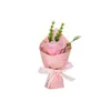 Mini Flor de Sabão Perfumada de Rosa Buquê Pequeno Acabado Lembrança Presente Venda Quente Transfronteiriça Atacado de Fábrica de Buquê de Flor de Simulação Preservada