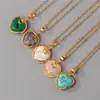 Amazon Collar de Clavícula Corazón de Amor de Piedra Natural Colgante de Estrella Collar con Diseño de Corazón Melocotón Estilo Nuevo Personalizado para el Trabajo