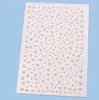 Transfronterizo 325 Piezas Cielo Estrellado Autoadhesivas Ojo de Diamante Maquillaje Rhinestones en Forma de Lágrima para Esquinas de los Ojos, Pegatinas para Cejas, Pegatinas Faciales, Pegatinas de Rhinestone Acrílico