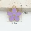Joyería Xipeng, accesorios de bricolaje, flor perlada, estilo Ins, pendientes clásicos de cinco pétalos, collar, pulsera, colgante, llavero