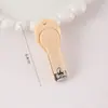 Cortauñas Color Caramelo Cortauñas Creativo Cortauñas Portátil para el Hogar Anti-Salpicaduras Herramienta de Manicura para Niñas