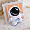 Broche de peluche de muñeco de algodón con forma de astronauta creativo, llavero DIY, colgante de bolsa de fieltro, accesorios al por mayor
