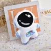 Muñeco de Algodón Creativo de Spaceman Sombrero de Felpa de Dibujos Animados Broche Llavero DIY Colgante para Bolso de Fieltro Accesorios