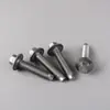 Tornillos de Cabeza Exagonal con Brida Externos de Acero Inoxidable Venta Directa Personalizados Grado 8.8 Alta Resistencia Cabeza Hexagonal con Arandela Integrada Gb5787