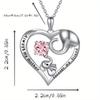 Colar com Pingente de Elefante do Amor Estilo Coreano Moda Simples Versátil Exquisito Criativo Personalidade Presente Memorial Colar