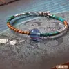 Pulsera de Templo Pulsera Maldición del Corazón Pulsera del Corazón de Manjusri Púrpura Pulsera de la Madre Buda Choming Guanyin Daweide