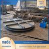 Fabricantes de mesa giratória de trilho eletro-hidráulica de grande ângulo de rotação funcionam suavemente ZPY50-6 mesa giratória de trilho de mina