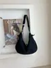 Bolsa fosca de grande capacidade transfronteiriça feminina novo design casual de moda bolsa de bolinho bolsa retrô para o dia a dia de ombro único transversal