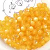 10mm Resina Glitter Imitação Olho de Gato Contas Redondas Feitas à Mão DIY Fazendo Contas Soltas Pulseira Colar Acessórios de Joias Materiais