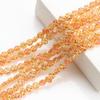 Colgante de Cristal Flor de Ciruelo Cuatro Esquinas DIY Accesorios de Joyería Agujero Central Trébol de Cuatro Hojas Pendiente Pulsera Collar Cuentas de Vidrio