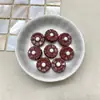 Contas Pequenas de Margarida Laqueadas em Acrílico para DIY/Acessórios de Decoração para Headwear, Corrente de Celular, Chaveiro, Bolsa