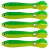 Venta al por mayor Locha Irritable 10 cm cebo artificial biónico 5 juegos de cola de pesca explosiva pez cebo blando cebo para perca de pozo negro