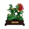 Adorno de Doble Caballo que Trae Fortuna, Artesanía del Caballo del Éxito del Zodiaco, Decoración Animal para Oficina, Hogar, Gabinete de Vino