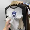 Top Masculino 2026 Novo Estilo Crianças Legal Bonito De Rong Camada Base Crianças de Médio a Grande Outono/Inverno Roupa Interna Escovada Cor Contrastante Manga Longa