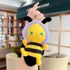 Lindo llavero de cordero de peluche, muñeco de peluche, colgante para bolso de pareja, juguete de máquina de peluches, accesorio de regalo