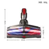 Y es adecuado para accesorios de cepillo de suelo para aspiradora Dyson V7V8V10V11, Cabezal de cepillo de suelo con detección de polvo de luz verde, Cepillo rodante de doble cono