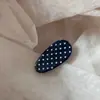 Presilhas de Cabelo Fofas de Bolinhas Estilo Coreano, Presilhas Bico de Pato Pequenas de Luxo e Requintadas para Crianças, Presilhas para Franja, Novos Acessórios de Cabelo Laterais