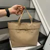 Elegante bolso tote vintage, bolso de hombro de gran capacidad para el trabajo, elegante bolso de mano de cuero suave, bolso de axila de lujo ligero para otoño e invierno