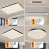 Luz Principal para Sala de Estar Minimalista Estilo Italiano, Luminária de Teto para Quarto, Novo Modelo 2026, Luminárias de Luxo Leve, Pacote Completo para Casa