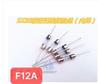 Fusible de tubo de vidrio de 5 x 20 mm con tapa simple y cable conductor, fusible de vidrio, tubo fusible